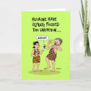 Urbane Angst vor 60. Geburtstag Karte