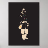 Urbane Fee — glühender Poster (Vorne)