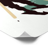 Urbane Fee — Winterwanderung Poster (Ecke)