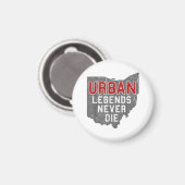 Urbane Legenden Die nie Staat von Ohio Not leidend Magnet (Vorderseite/Rückseite)