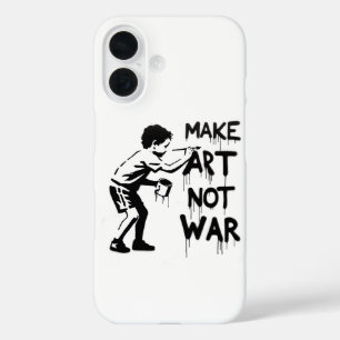 Urbane Leinwand: iPhone-Fall von Rebellen iPhone 16 Hülle