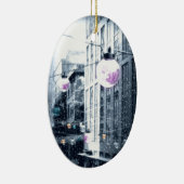 Urbane Lichter Keramik Ornament (Rechts)