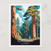 Urbane Reisemodelle aus Red Wood Big Basin Postkarte (Vorderseite)