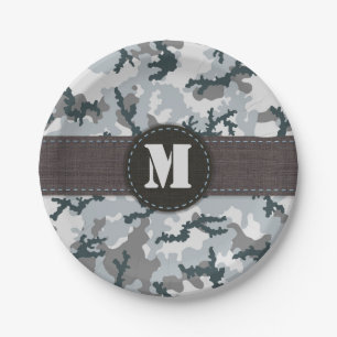 Urbane Tarnung Pappteller