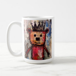 Urbaner Bärenkönig GRAFFITI Kaffeetasse