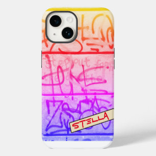 Urbaner Graffiti-Stil iPhone 14 Hülle