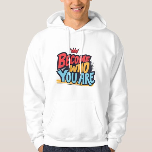 Urbaner Graffiti-Style Hoodie (Vorderseite)