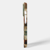 Urbaner Grunge-Kontrollkästchen-Handyhülle - Künst Case-Mate iPhone Hülle (Rückseite / Links)