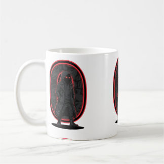 Urbaner Phantom Dark Techwear Kapuzenfigur Streetw Kaffeetasse