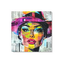 Urbaner Pop Art Canvas