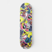 Urbaner Pop Skateboard (Vorderseite)