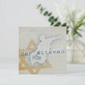 Urbaner Skater - Bar Mitzvah Einladung (Stehend Vorderseite)