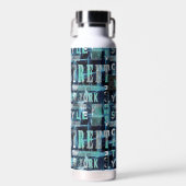 Urbaner Stil. Trinkflasche (Vorne)