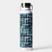 Urbaner Stil. Trinkflasche (Rückseite)