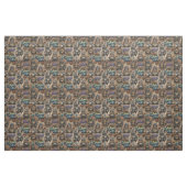Urbanes Gnom-Tattoo-Muster-Stoff Stoff (Yard (91,4 cm))