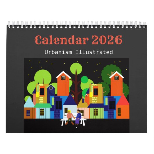 Urbanismus illustrierter Kalender (Titelbild)