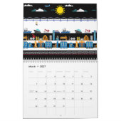 Urbanismus illustrierter Kalender (Mär 2027)