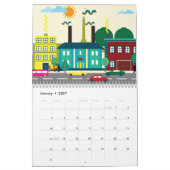 Urbanismus illustrierter Kalender (Jan 2027)