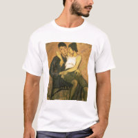Urbanite Couple, 1920 (Öl auf Leinwand)