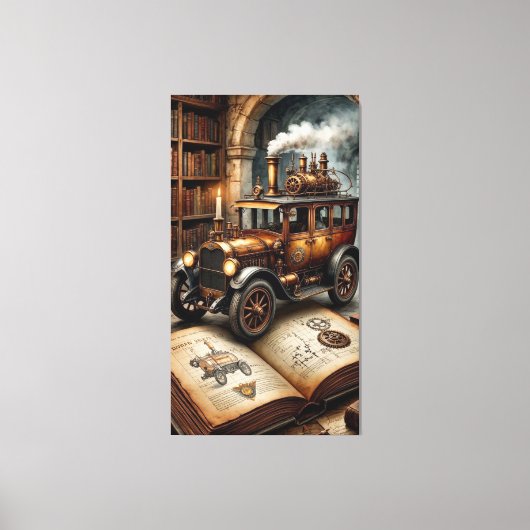 UrbanMuse – Cityscape Canvas Collection Leinwanddruck (Vorderseite)