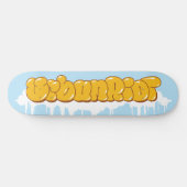 UrbanRiot Graffiti Clouds Deck Skateboard (Horizontal)