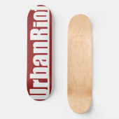 UrbanRiot JP1 Red Deck Skateboard (Vorderseite)