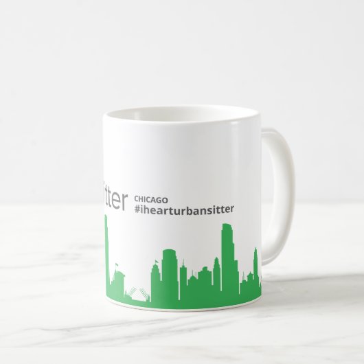 UrbanSitter Chicago - Tasse (VorderseiteRechts)