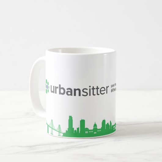 UrbanSitter SF - Tasse (Vorderseite Links)