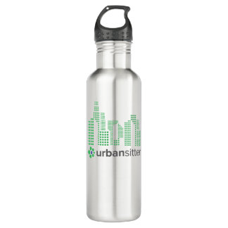 UrbanSitter Wasser-Flasche (24 Unze), Edelstahl Edelstahlflasche