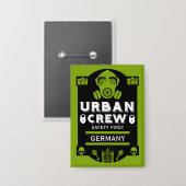 Urbex Button (Vorderseite/Rückseite)
