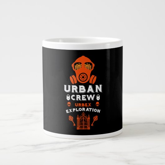 Urbex Jumbo-Tasse (Vorderseite)