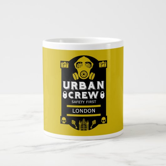 Urbex Jumbo-Tasse (Vorderseite)