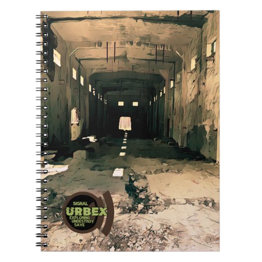 Urbex Notizblock (Vorderseite)