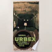 Urbex Strandtuch (Vorderseite)