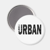 Urbex Urbanart Urban Explorer Magnet (Vorderseite/Rückseite)