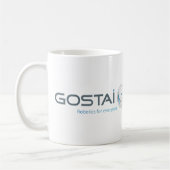 Urbi bereit und Gostai Kaffeetasse (Links)
