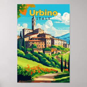 Urbino Italien Reisen Kunst, Dichtung und Musik Vi Poster