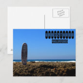 Urbiztondo Beach in La Gewerkschaft Philippinen Postkarte (Vorne/Hinten)