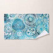 Urchin und Opihi Party tropische Muster Badhandtuch Set (Handtuch)