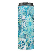 Urchin und Opihi Party tropische Muster Thermosbecher (Rückseite)
