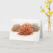 Urchins Karte (Gelbe Blume)