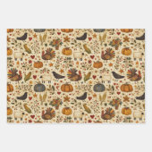 Urdankerkunst Thanksgiving Geschenkpapier Set (Vorderseite)