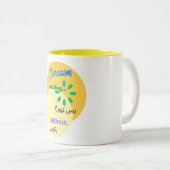 Urdu Funny Witty Design on Sarcasm Zweifarbige Tasse (VorderseiteRechts)