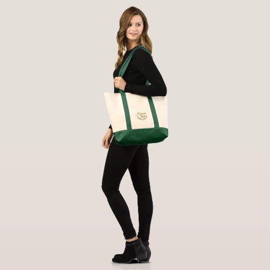 Urdu Muttertags-Tasche | Mama Jan Tasche (Vorderseite (Model))