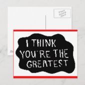 Ureatest Postkarte (Vorne/Hinten)