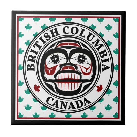 Ureinwohner Amerikas Fliese (Vorderseite)