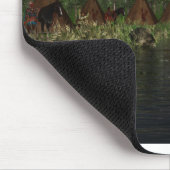 Ureinwohner Amerikas Mousepad (Ecke)