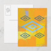 Ureinwohner-Angelegenheiten-Symbol Postkarte (Vorne/Hinten)