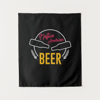 Ureinwohner-Bier Wandteppich