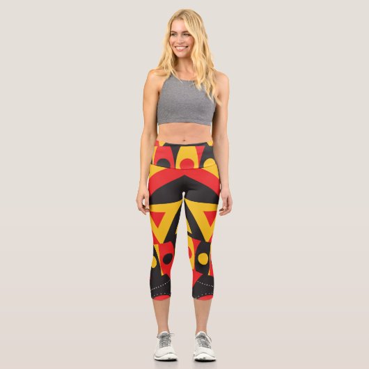 Ureinwohner Capri Leggings (Vorderseite)